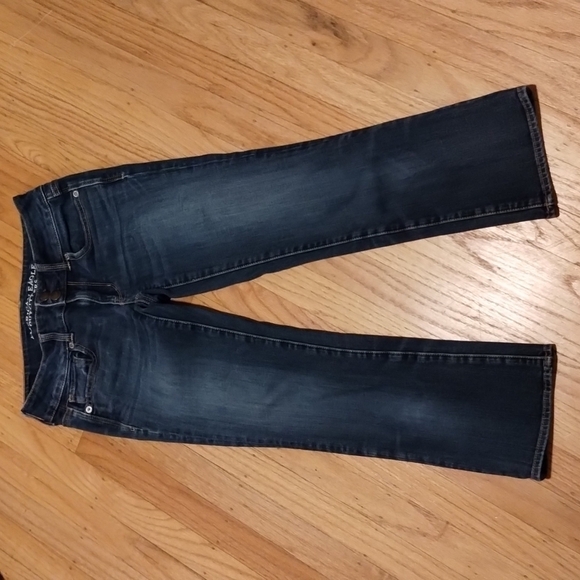 American Eagle Super Stretch Artist Crop Sz 0 - Picture 2 of 14